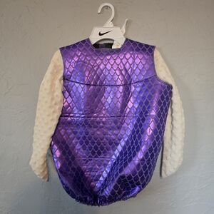 Disney Monsters Inc. Boo Purple Monster Halloween Costume Sz M Child Youth 2pc